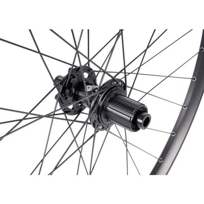 SEIDO Magnon Thru-axle Disc Tubeless Hjulsett For Grussykkel, Black, 12 x 100 / 12 x 142mm, Shimano/Sram HG