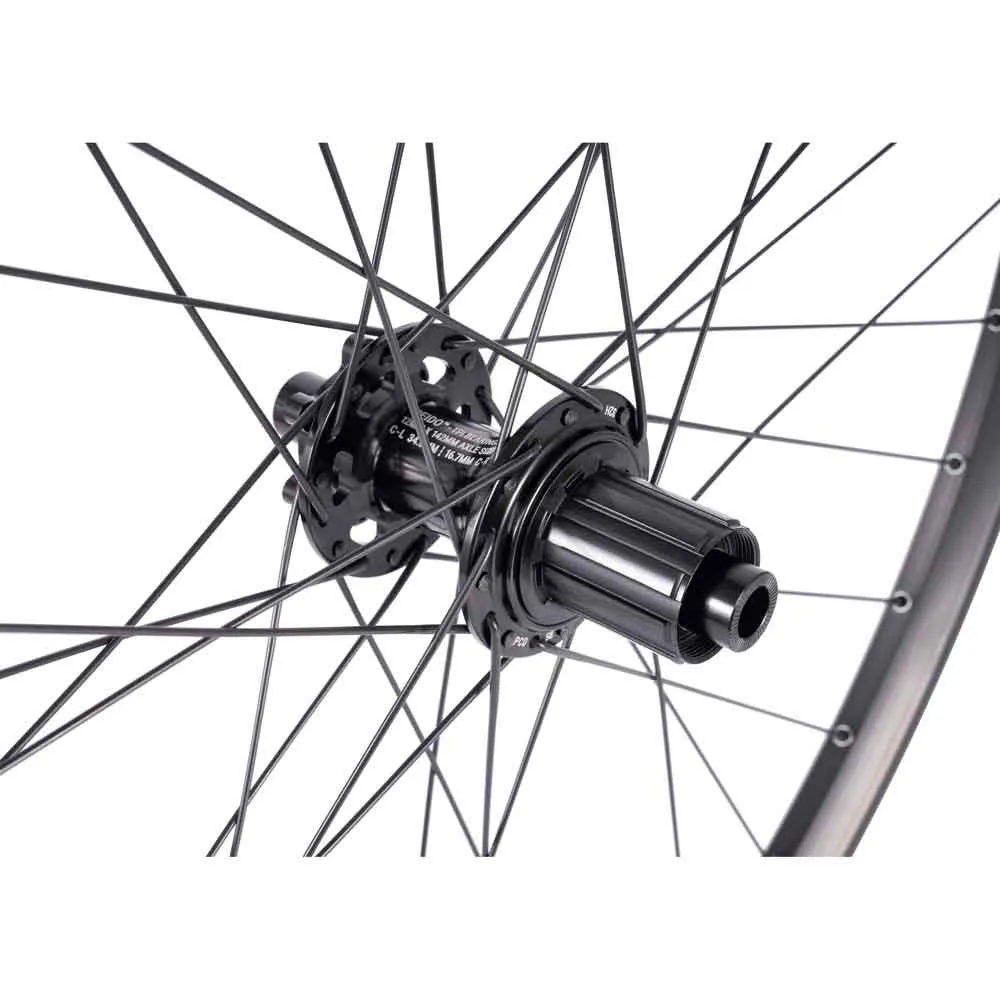 SEIDO Magnon Thru-axle Disc Tubeless Hjulsett For Grussykkel