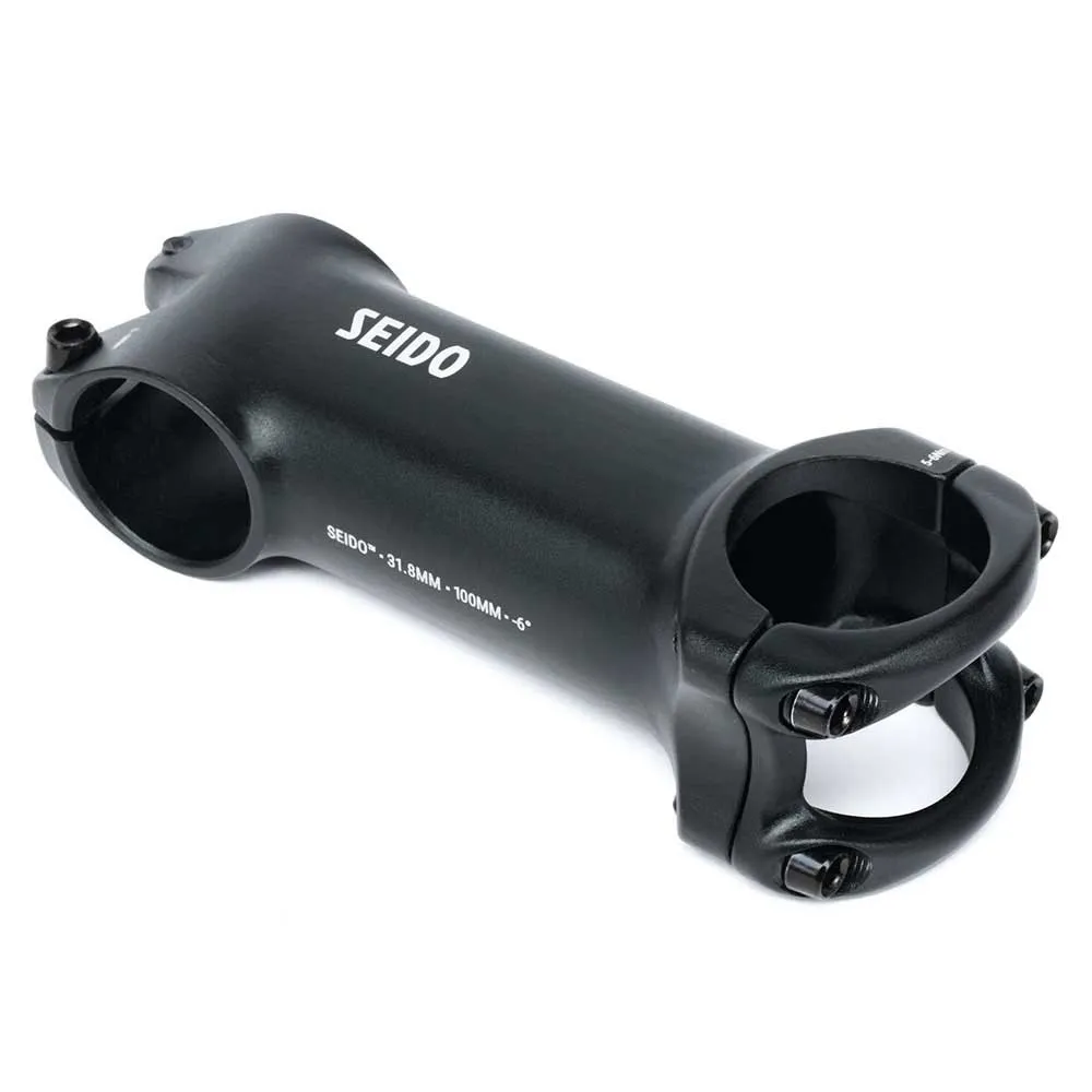 SEIDO Meander 31.8 Mm Sykkelstyrestem, Black, 110mm, 6º