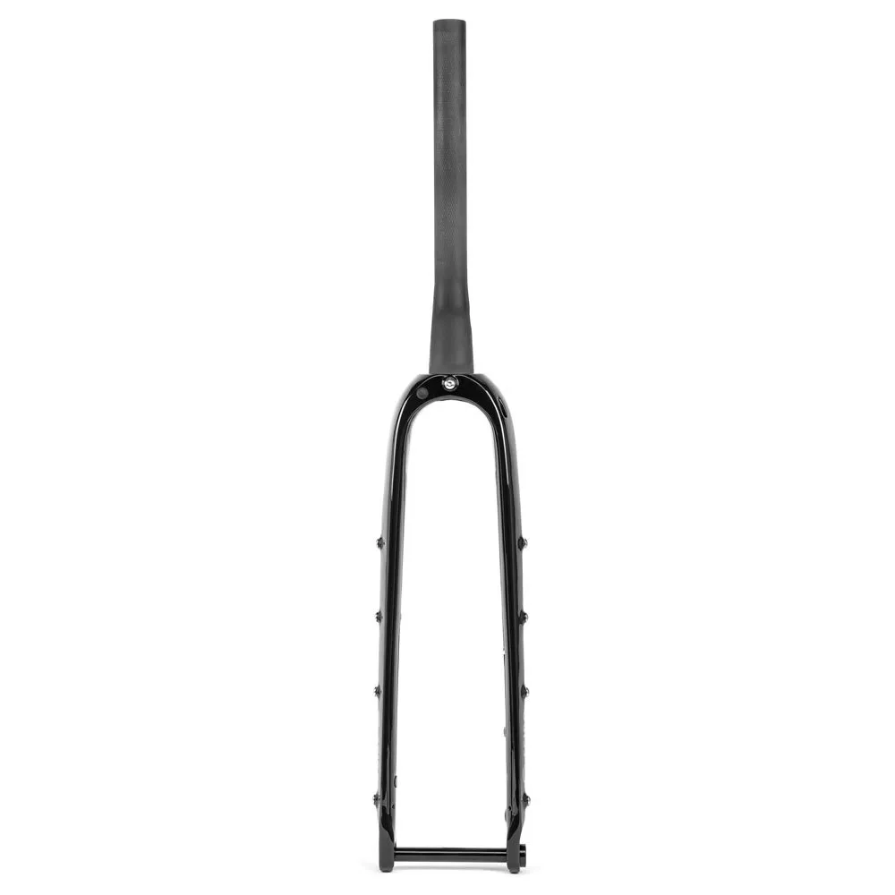SEIDO Mgv Gravel Gaffel, Glossy black, 27.5-29", Rigid
