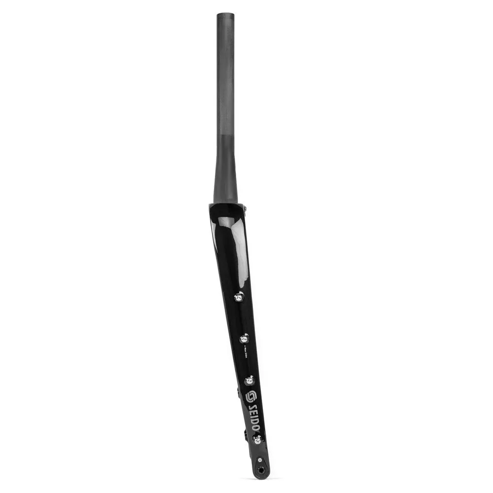 SEIDO Mgv Gravel Gaffel, Glossy black, 27.5-29", Rigid