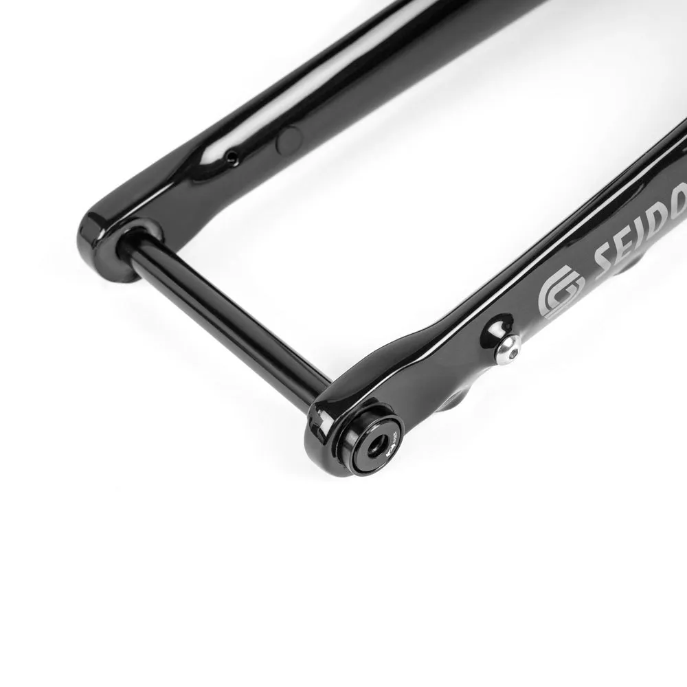 SEIDO Mgv Gravel Gaffel, Glossy black, 27.5-29", Rigid