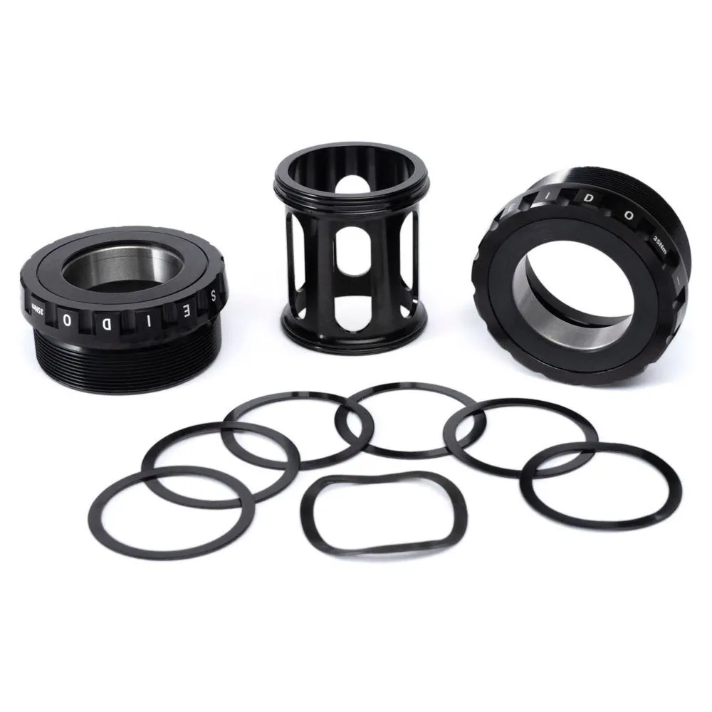 SEIDO T47 Trac Externe 30 Mm Kranklagerkopper, Black, 68mm