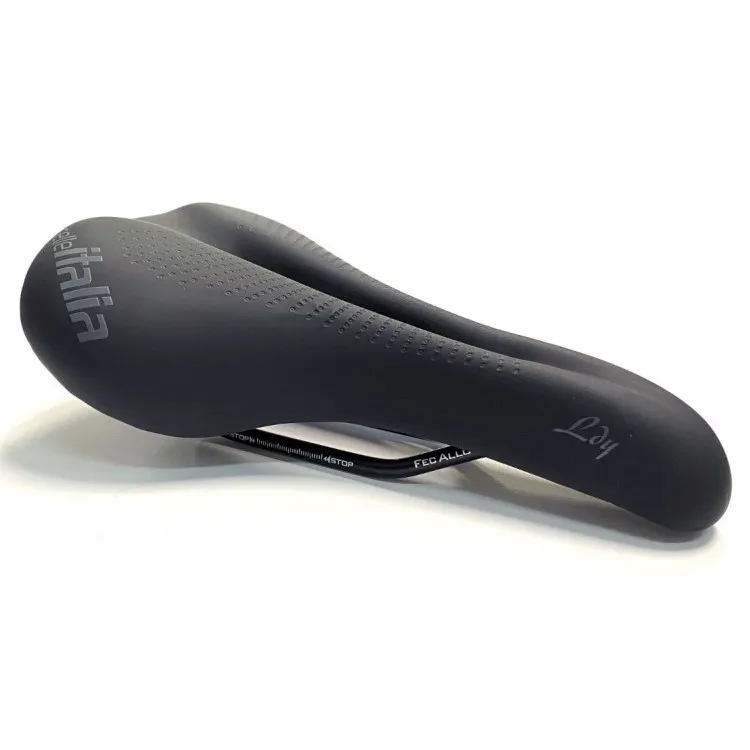Selle Italia Flow E-bike Sykkelsete, Black, 160mm