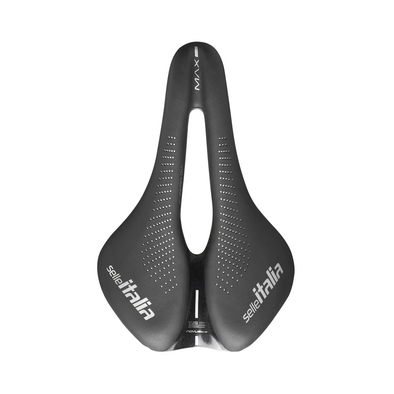 Selle Italia Max Novus Boost Evo Ti 316 Gel SuperFlow Sete, Black, 160mm