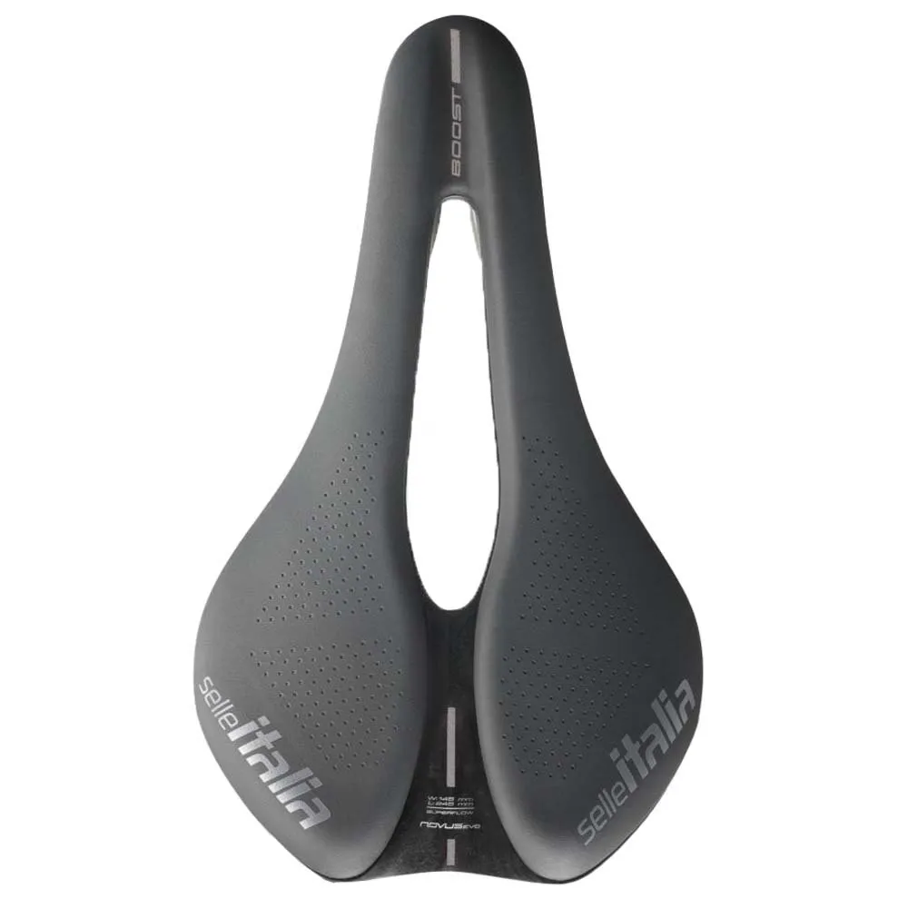 Selle Italia Max Novus Boost Evo Ti 316 Gel SuperFlow Sete, Black, 160mm