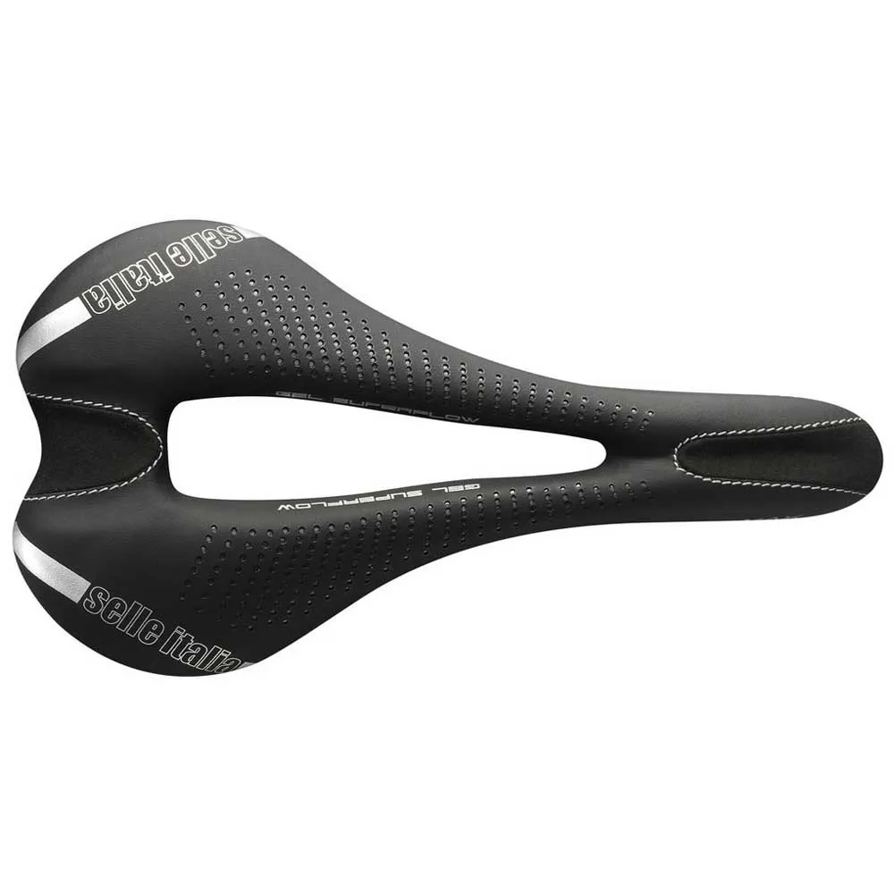 Selle Italia Max SLR Gel Flow L3 Sete, Black, One Size