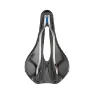 Selle Italia Novus EVO BOOST Superflow 3D TI316 Sete, Black, 145mm