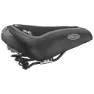 Selle Montegrappa Bravo Gel Sykkelsete, Black, 280mm