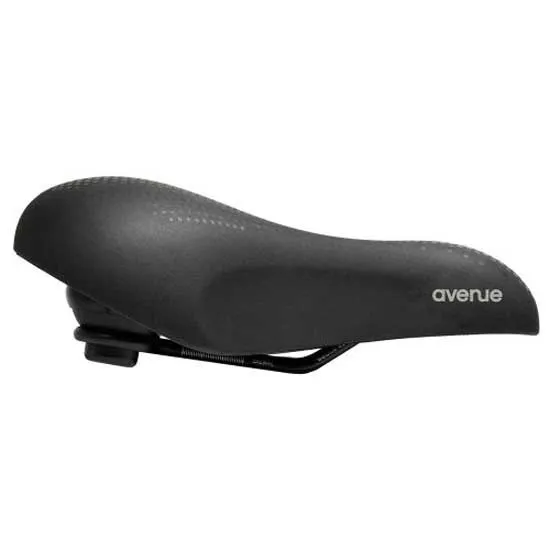 Selle Royal Avenue Moderate Sykkelsete, Black, 158mm