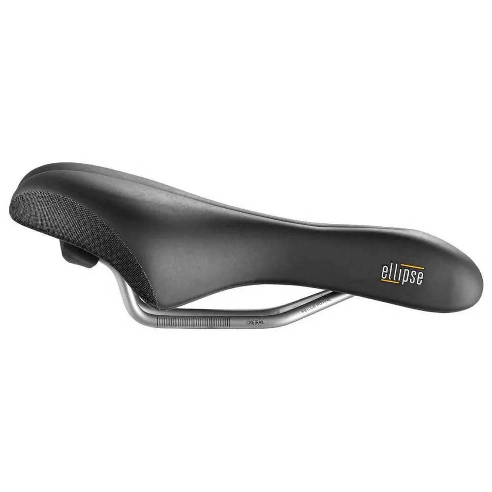 Selle Royal Ellipse Athletic Sykkelsete, Black, 163mm Selle Royal Ellipse Athletic Sykkelsete, Black, 163mm