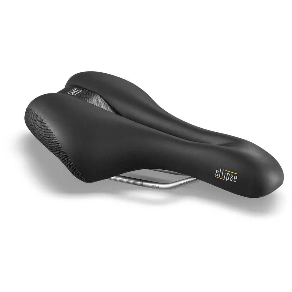 Selle Royal Ellipse Athletic Sykkelsete, Black, 163mm Selle Royal Ellipse Athletic Sykkelsete, Black, 163mm