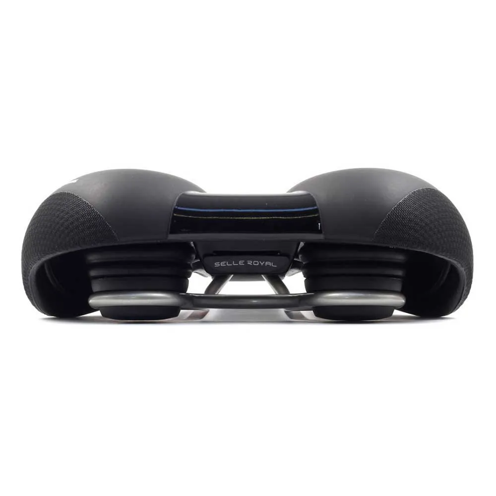 Selle Royal Ellipse Relaxed Sykkelsete, Black, 226mm