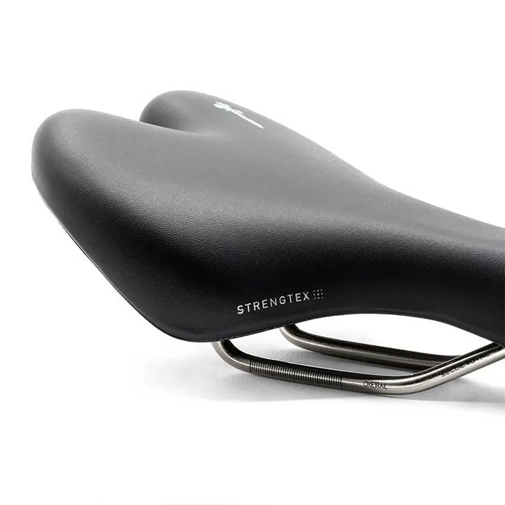 Selle Royal Freccia Strengtex Athletic Sykkelsete, Black, 157mm