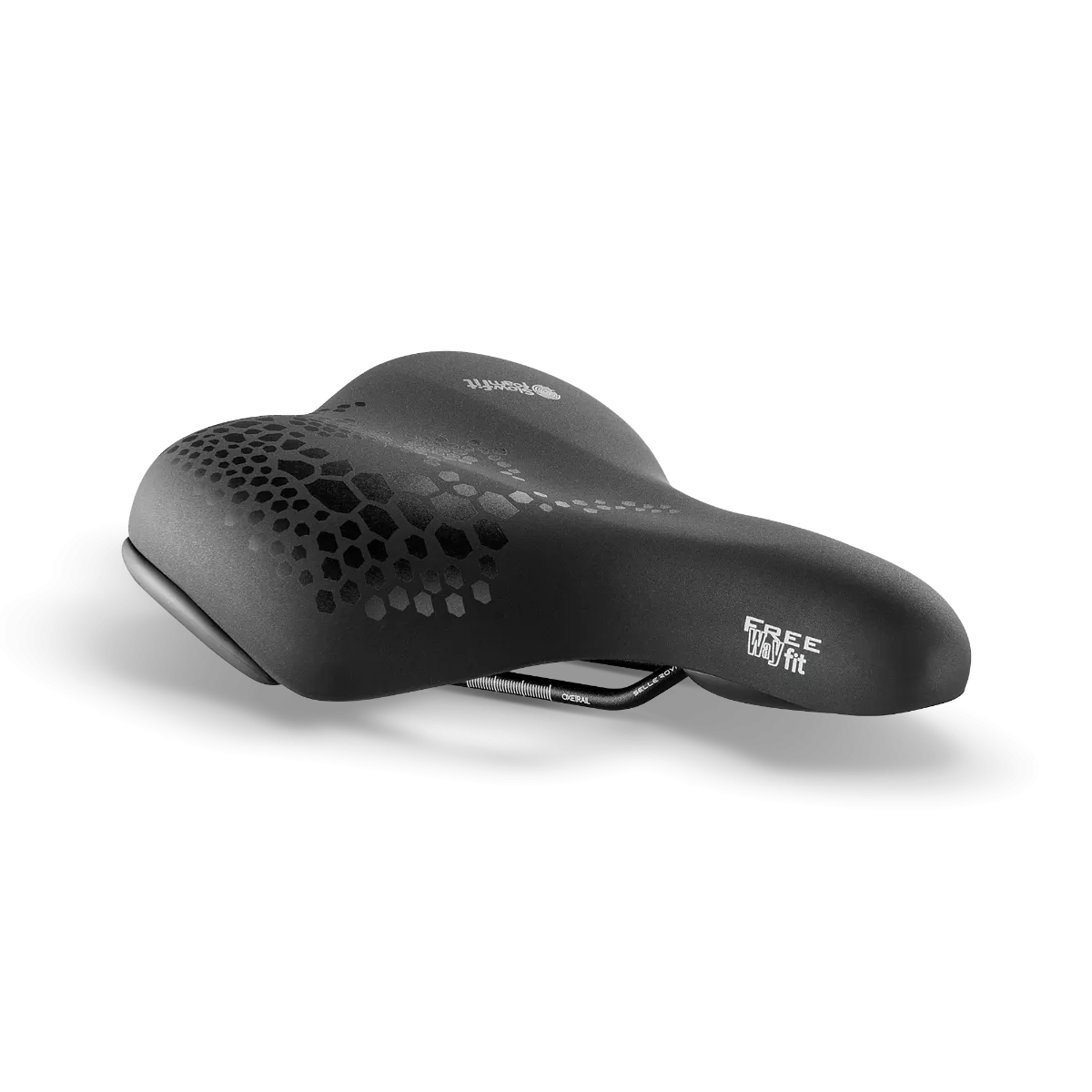 Selle Royal Freeway Fit Relaxed Sykkelsete, Black, 210mm