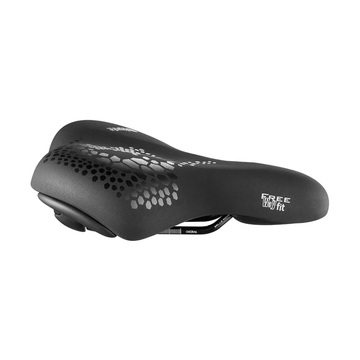 Selle Royal Freeway Fit Relaxed Sykkelsete, Black, 210mm