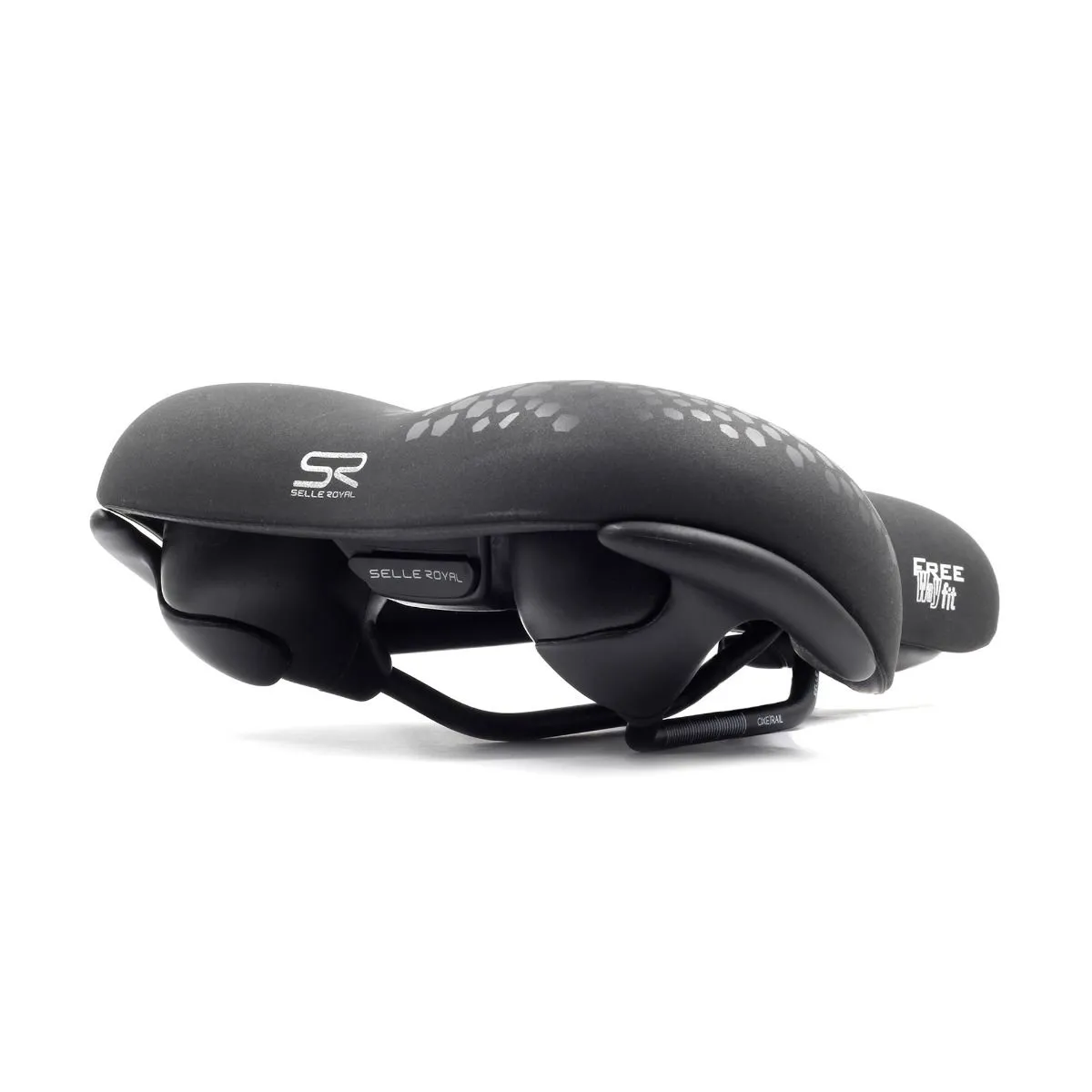 Selle Royal Freeway Fit Relaxed Sykkelsete, Black, 210mm