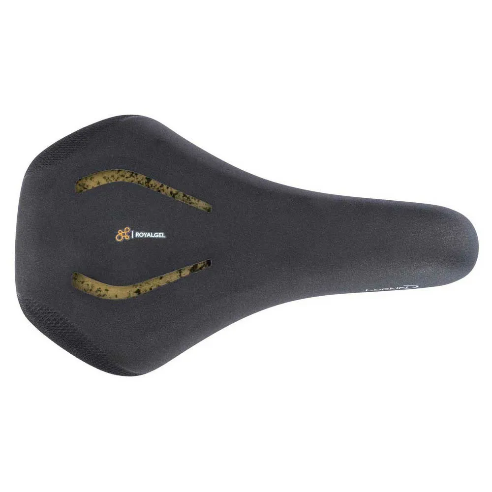 Selle Royal Lookin Evo Stracciatella Athleti Sykkelsete, Black, 158mm