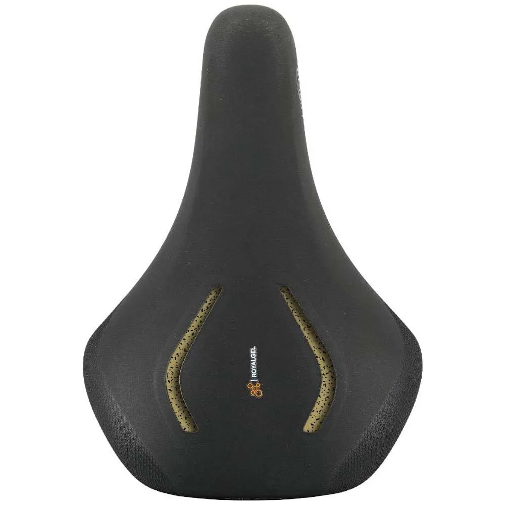 Selle Royal Lookin Stracciatella Moderate Sykkelsete, Black, 269 x 198mm