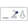 Selle Royal Respiro Athletic Sykkelsete, Black, 163mm