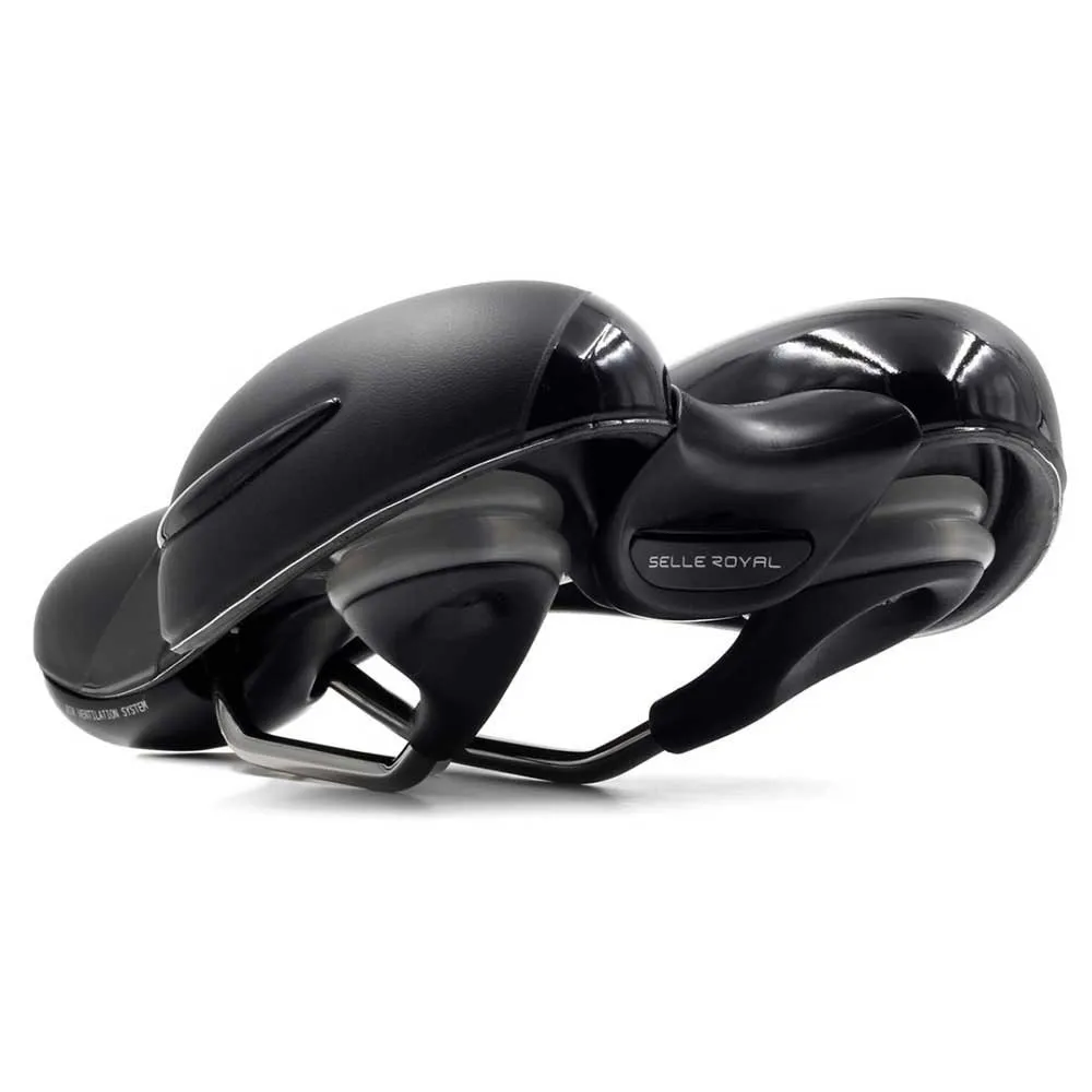 Selle Royal Respiro Moderate Sykkelsete, Black, 182mm