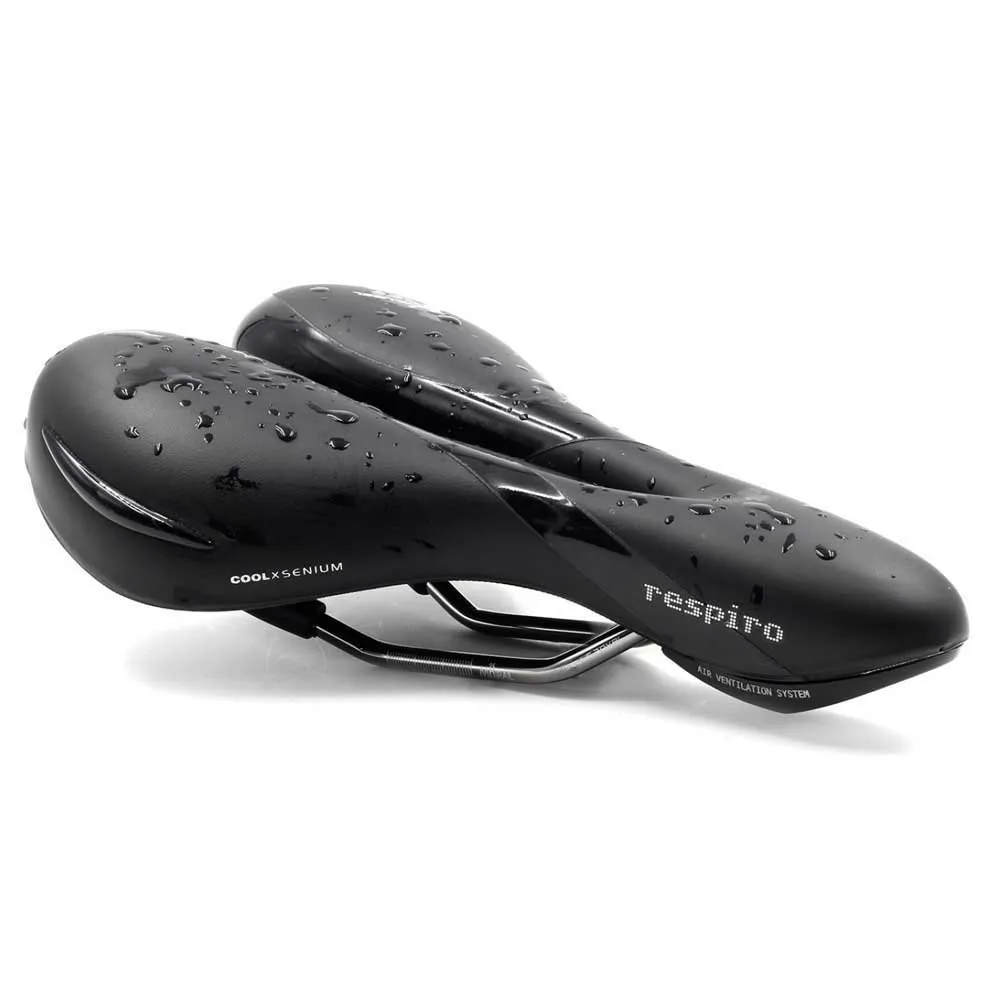 Selle Royal Respiro Moderate Sykkelsete, Black, 182mm
