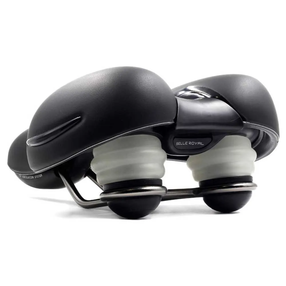 Selle Royal Respiro Relaxed Unisex Sete, Black, 227mm