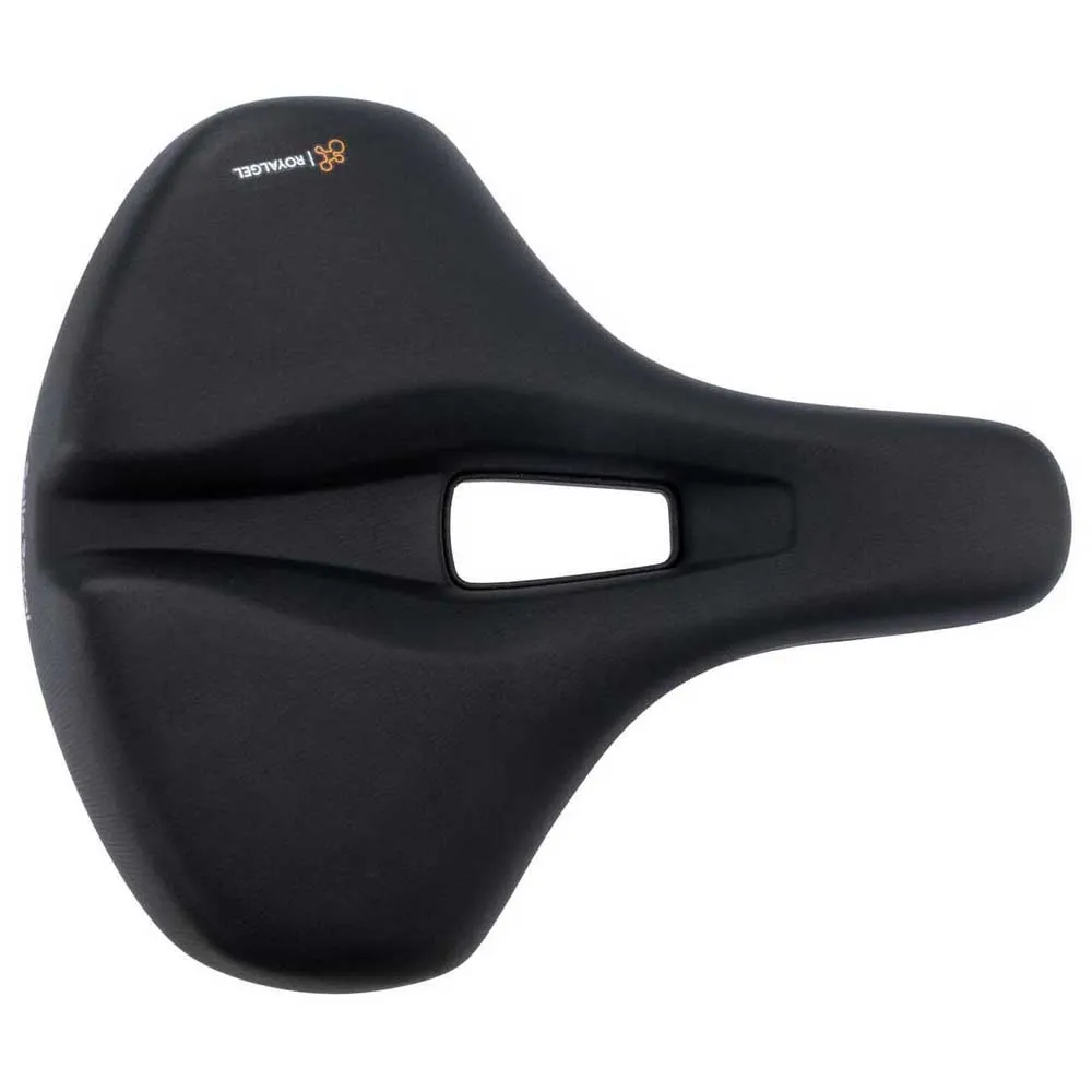 Selle Royal Vaia Relaxed Sykkelsete, Black, 213mm
