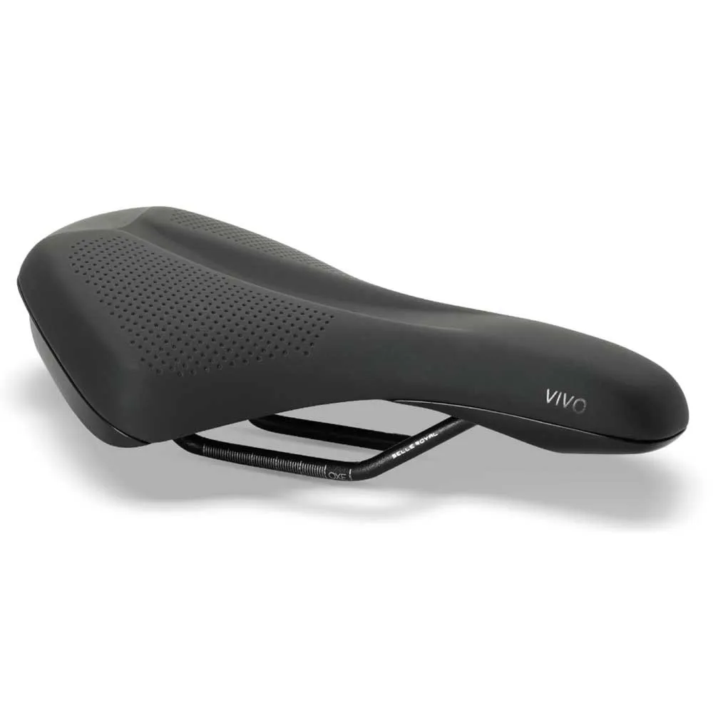Selle Royal Vivo Reflective Athletic Sykkelsete, Black, 160mm
