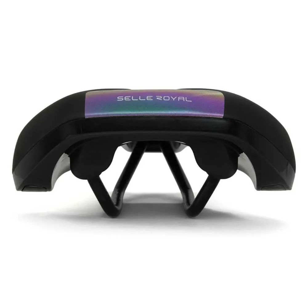 Selle Royal Vivo Reflective Athletic Sykkelsete, Black, 160mm