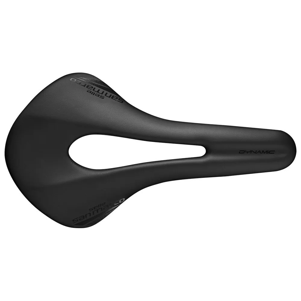 Selle San Marco Allroad Open Fit Dynamic Wide Sykkelsete, Black, 146mm