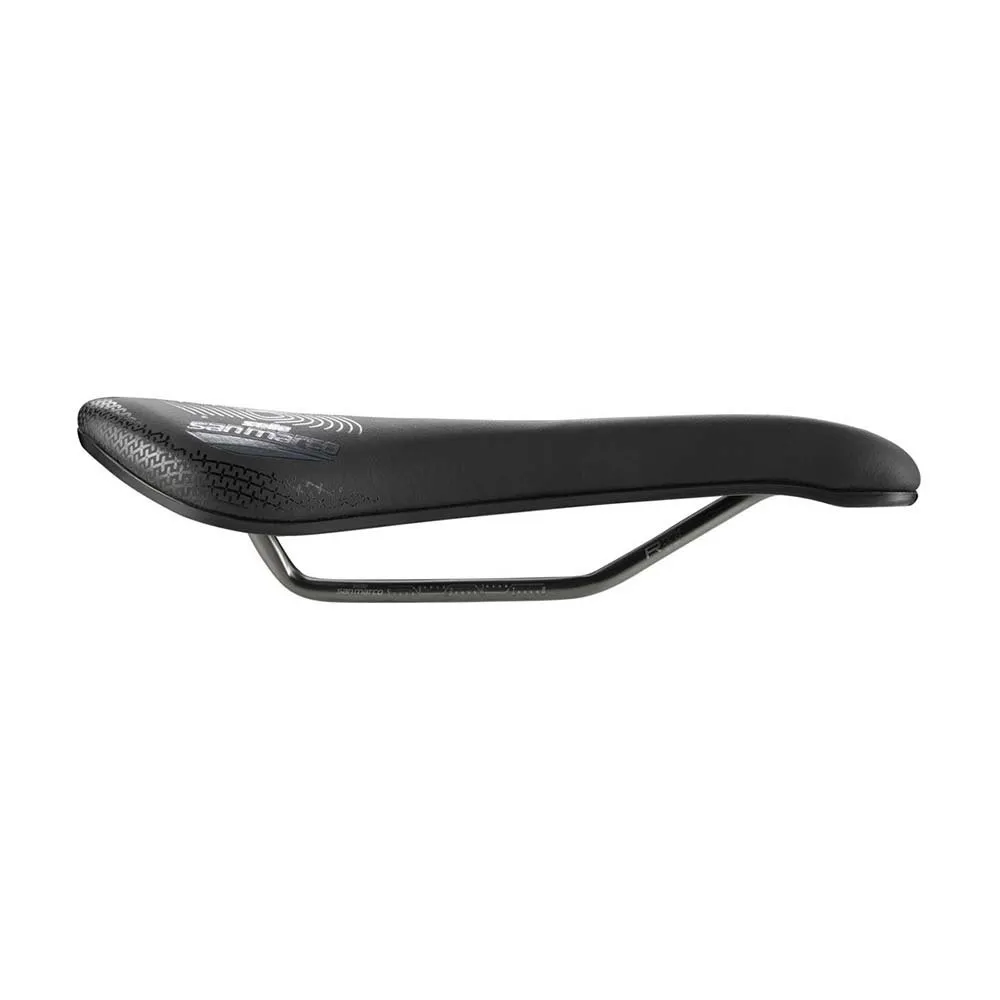 Selle San Marco Aspide Short Supercomfort Open-fit Racing Sykkelsete, Black, 139mm Selle San Marco Aspide Short Supercomfort Open-fit Racing Sykkelsete, Black, 139mm