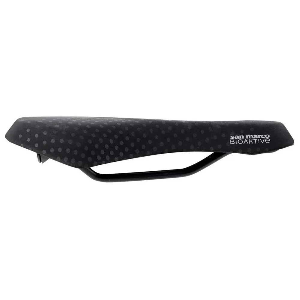 Selle San Marco Bioaktive Sportive Open-fit Gel Sykkelsete, Black, 151mm