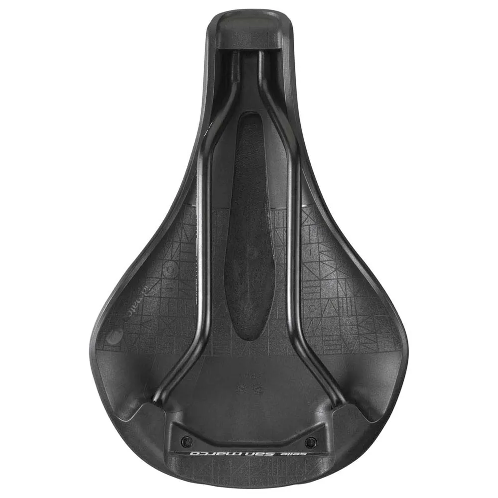 Selle San Marco Mantra Dynamic Manganese Sykkelsete, Black, 154mm