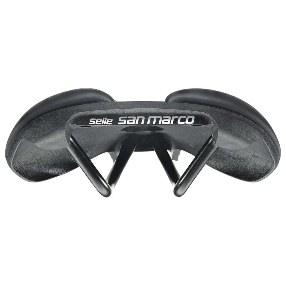 Selle San Marco Mantra Dynamic Manganese Sykkelsete, Black, 154mm