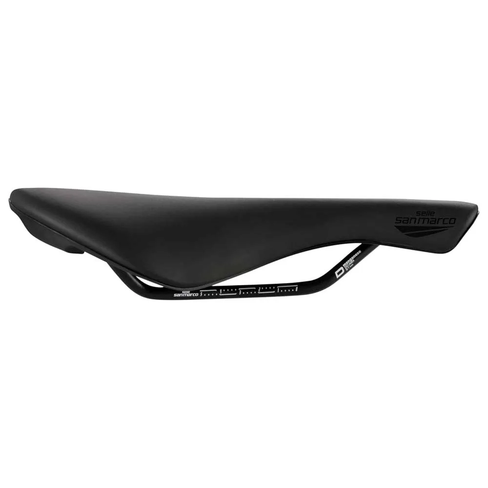 Selle San Marco Mantra Dynamic Manganese Sykkelsete, Black, 154mm