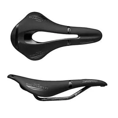 Selle San Marco Saddle Shortfit DYNAMIC OPEN, 250 x 144mm Black Manganese Rail Selle San Marco Saddle Shortfit DYNAMIC OPEN, 250 x 144mm Black Manganese Rail