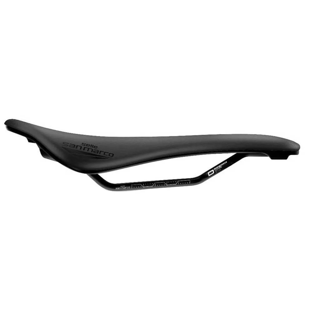Selle San Marco Shortfit 2.0 Open Fit Dynamic Sykkelsete, Black, 155mm Selle San Marco Shortfit 2.0 Open Fit Dynamic Sykkelsete, Black, 155mm