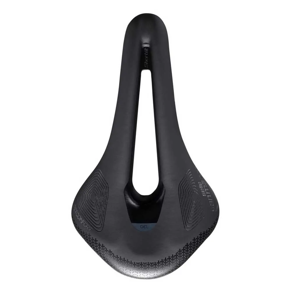 Selle San Marco Shortfit 2.0 Supercomfort Open-fit Racing Narrow Sykkelsete Refurbished, Black, 140mm