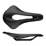 Selle San Marco Shortfit Open-fit Superleggera Sykkelsete, Black, 144mm