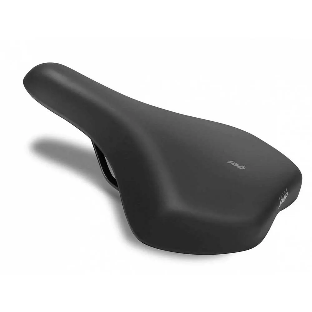 Selle SMP 8308 Tpse Gel Sykkelsete, Black, 210mm