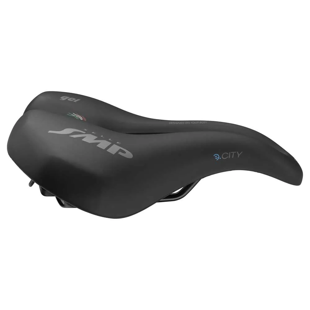 Selle SMP E-city Sykkelsete, Black, 223mm Selle SMP E-city Sykkelsete, Black, 223mm
