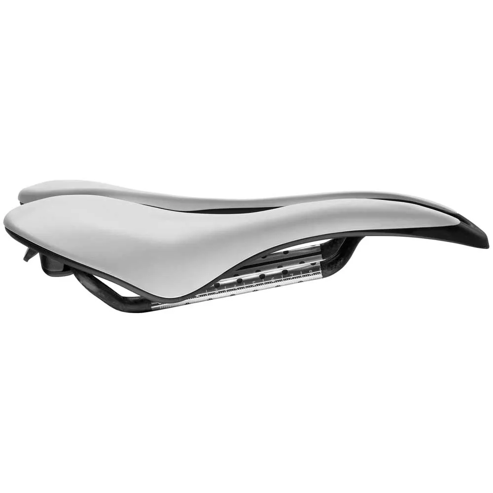 Selle SMP Evo 20c Carbon Rail Sykkelsete, White, 140mm Selle SMP Evo 20c Carbon Rail Sykkelsete, White, 140mm