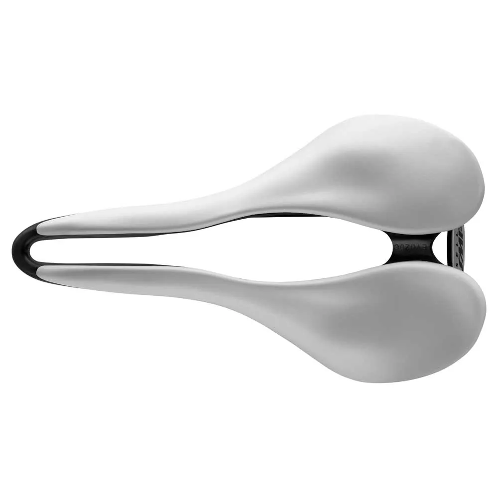 Selle SMP Evo 20c Sykkelsete, White, 140mm