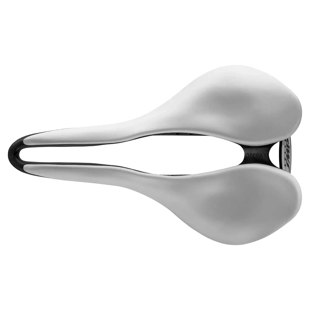 Selle SMP Evo 30c Carbon Rail Sykkelsete, White, 150mm Selle SMP Evo 30c Carbon Rail Sykkelsete, White, 150mm