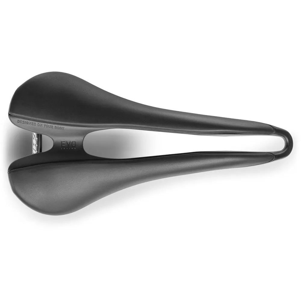 Selle SMP Evo Carbon Rail Sykkelsete, Black, 140mm Selle SMP Evo Carbon Rail Sykkelsete, Black, 140mm