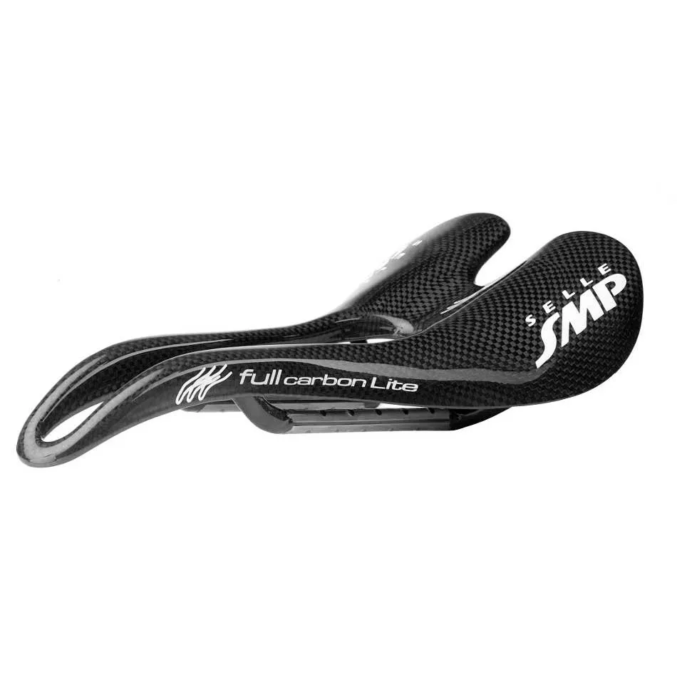 Selle SMP Full Carbon Lite Sykkelsete, Black, 135mm