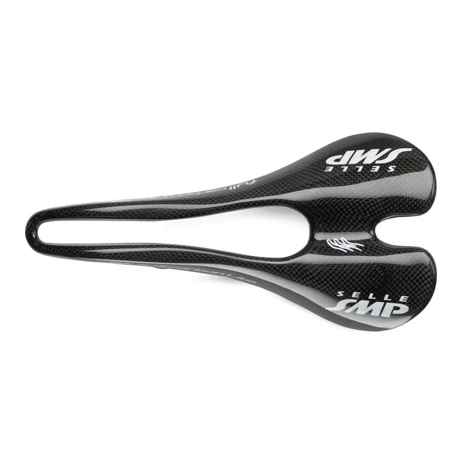 Selle SMP Full Carbon Lite Sykkelsete, Black, 135mm