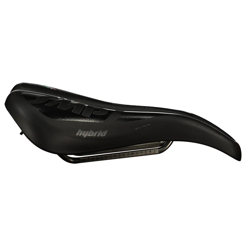 Selle SMP Hybrid Gel Sykkelsete, Black, 140mm