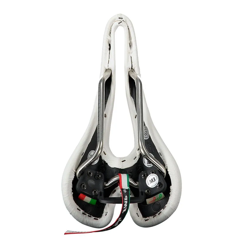 Selle SMP Lite Junior Sykkelsete, White, 128mm